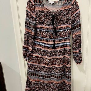 Long sleeve dress for women